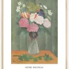 Henri Rousseau - Flowers In a Vase Plakat (21x29.7 cm (A4))