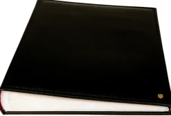 Henzo Lonzo Album - Sort - 30x36 cm (80 Hvide sider / 40 blade)