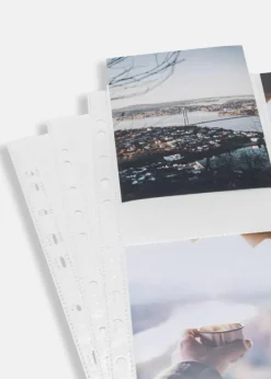 Herma fotolommer 10x15 cm stående - 10-pak Hvide