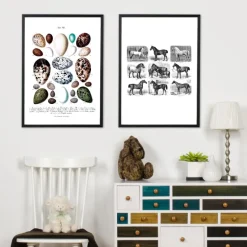 Hestevæddeløb Plakat (21x29.7 cm (A4))