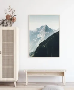 High Mountain Plakat (21x29.7 cm (A4))