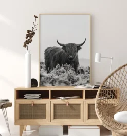 Highlander BW Plakat (21x29.7 cm (A4))