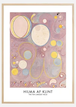 Hilma af Klint - The Ten Largest No.8 Plakat (21x29.7 cm (A4))