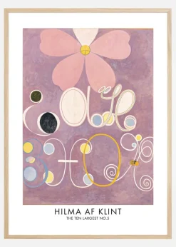Hilma af Klint - The Ten Largest No.5 Plakat (21x29.7 cm (A4))