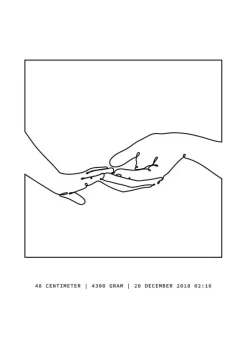 Holding Hands III (21x29,7 cm (A4))