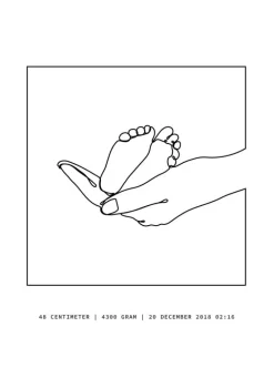 Holding Hands IV (21x29,7 cm (A4))