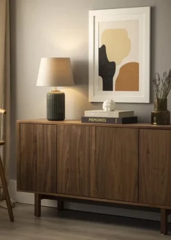 Härjedalen Hvid 85x115 cm - Passepartout Hvid 70x100 cm