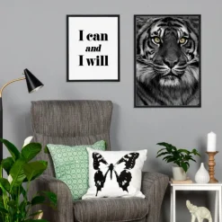 I can and I will Plakat (21x29.7 cm (A4))