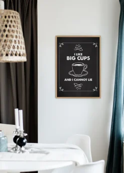 I like big cups Plakat (21x29.7 cm (A4))