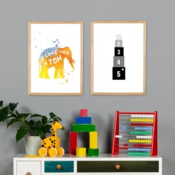 I love you a TON Plakat (21x29.7 cm (A4))