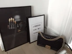 I swear on my chanel Plakat (21x29.7 cm (A4))