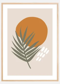 Illustrated Palm Plakat (21x29.7 cm (A4))
