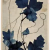 Indigo Flower Plakat (21x29.7 cm (A4))