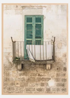 Italian facade Plakat (21x29.7 cm (A4))
