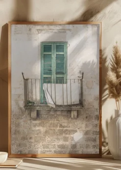 Italian facade Plakat (21x29.7 cm (A4))