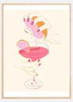 Jlr Cocktail2 Copy Plakat (21x29.7 cm (A4))