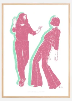 Jlr Dancing3 Copy Plakat (21x29.7 cm (A4))