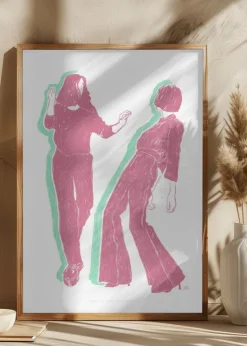 Jlr Dancing3 Copy Plakat (21x29.7 cm (A4))