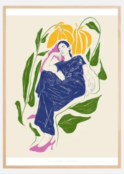 Jlr Quiet in the garden Plakat (21x29.7 cm (A4))