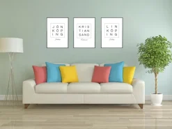 Jönköping Plakat (21x29.7 cm (A4))