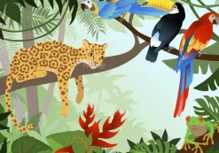 Jungle Animals Plakat (21x29.7 cm (A4))