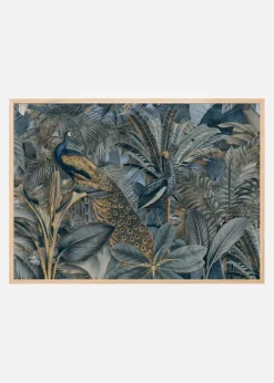 Jungle Birds Garden No3 Plakat (21x29.7 cm (A4))