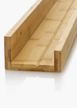 KAILA Billedhylde Bambus 100 cm