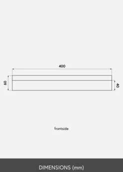 KAILA Billedhylde Eg 40 cm