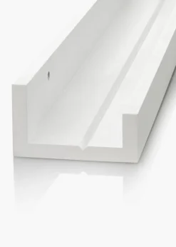 KAILA Billedhylde Hvid 130 cm