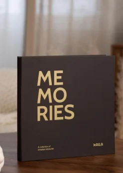 Kaila Fotoalbum Memories Sort - 300 stående billeder i 10x15 cm