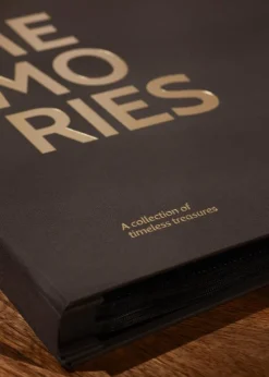 Kaila Fotoalbum Memories Sort - 300 stående billeder i 10x15 cm