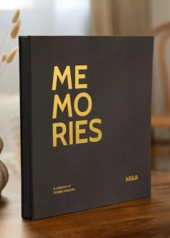 KAILA Fotoalbum Memories Sort - 300 Billeder i 10x15 cm
