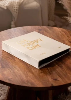 KAILA Fotoalbum OH HAPPY DAY Creme - 600 billeder i 10x15 cm