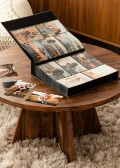 KAILA Fotoalbum Throwback Sort - 1000 billeder i 10x15 cm