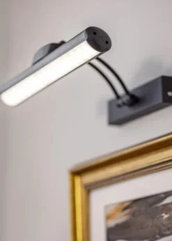 KAILA Gleam Batteridrevet Tavelbelysning 32 cm - Sort