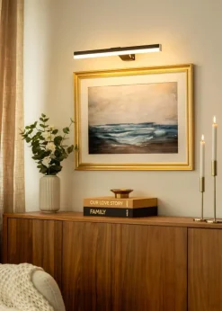 KAILA Glow Batteridrevet Billedbelysning 55 cm - Sort