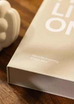 KAILA HI LITTLE ONE Grey - Coffee Table Photo Album (60 Sorte Sidere)