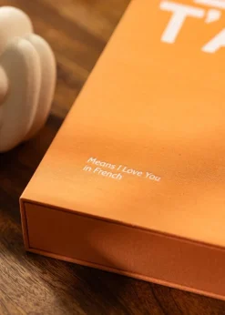 KAILA JE T'AIME - Coffee Table Photo Album (60 Sorte Sider / 30 Blade)