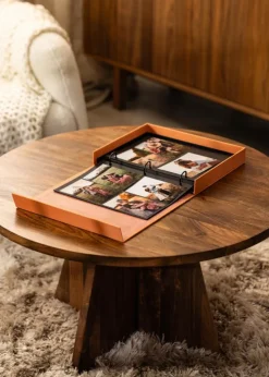 KAILA JE T'AIME - Coffee Table Photo Album (60 Sorte Sider / 30 Blade)