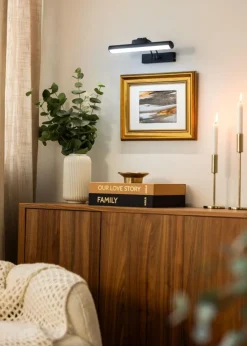 KAILA Lyst Batteridrevet Tavelbelysning 32 cm - Sort