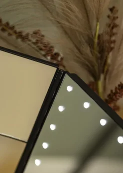 KAILA Makeupspejl Fold II Sort - 38x25 cm