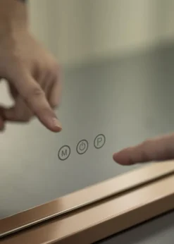 KAILA Makeupspejl Hollywood 15 Rosaguld 58x46 cm