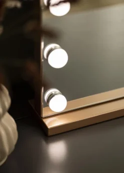 KAILA Makeupspejl Hollywood 15 Rosaguld 58x46 cm