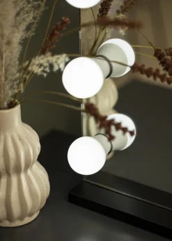 KAILA Makeupspejl Hollywood Edge 14 E27 Sort 80x65 cm