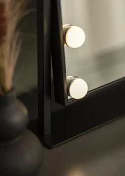 KAILA Makeupspejl I Sort - 36x47 cm