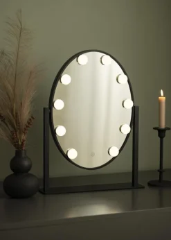 KAILA Makeupspejl IV Sort - 34x47 cm