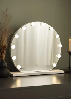 KAILA Makeupspejl V Hvid - 50x48 cm