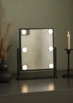 KAILA Makeupspejl VII Sort - 30x36 cm