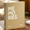 KAILA MEMORIES Vanilla - Coffee Table Photo Album (60 Sorte Sidor)