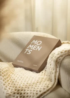 KAILA MOMENTS Grey - Coffee Table Photo Album (60 Sorte Sider / 30 Blade)